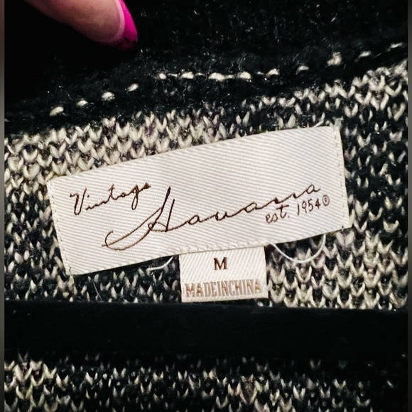 Vintage Havana Zebra Print Cardigan Soft and Fluffy - Picture 3 of 6